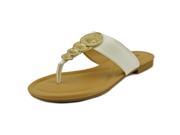 Alfani Harlquin Women US 7.5 White Thong Sandal