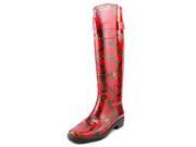 Lauren Ralph Lauren Rossalyn Women US 5 Red Rain Boot