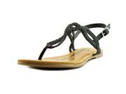 American Rag Keira Women US 10 Black Thong Sandal