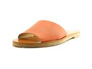 Lucky Brand Dorian Women US 8 Orange Slides Sandal