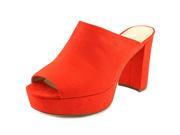 Charles By Charles D Miley Women US 10 Red Slides Sandal