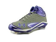 Under Armour Yard III Mid ST Men US 9.5 Gray Cleats