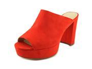 Charles By Charles D Miley Women US 9.5 Red Slides Sandal