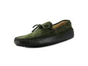 Tod s New Laccetto Occh. New Gommini 122 Men US 6 Green Moc Loafer