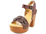 Dolce by Mojo Moxy Joni Women US 8 Brown Platform Sandal