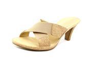 Aerosoles Love Powem Women US 9 Tan Slides Sandal