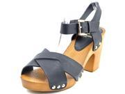 Fergalicious Haven Women US 6 Black Sandals