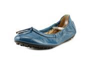 Tod s Ballerina Laccetto Dee Youth US 2 Blue Ballet Flats