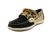 Sperry Top Sider Koifish Women US 6 Black Boat Shoe