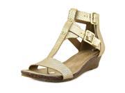 Kenneth Cole Reactio Great Step Women US 8 Gold Wedge Heel
