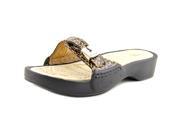 Dr. Scholl s Rock Women US 9 Brown Slides Sandal