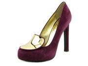 Yves Saint Laurent Catherine 105 Pump Women US 7.5 Purple Heels