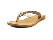 Report Sodey Women US 6 Brown Thong Sandal