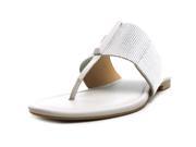 Calvin Klein Bonni Women US 9 Silver Thong Sandal