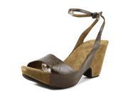 Roberto Del Carlo Loreta Women US 11 Brown Wedge Sandal