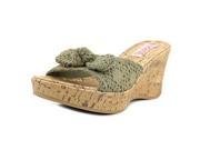 Dolce by Mojo Moxy Piper Women US 8.5 Brown Wedge Sandal