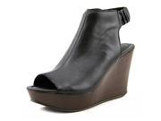 Kenneth Cole Reaction Sole Chick Women US 8 Black Wedge Sandal