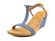 Style Co Mulan Women US 9.5 Blue Wedge Sandal