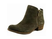 Lucky Brand Basel Women US 7.5 Green Ankle Boot