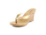 Style Co Chicklet Women US 8.5 Bronze Wedge Sandal