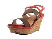Very Volatile Zaria Women US 9 Brown Wedge Sandal