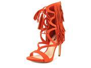 Guess Abria Women US 7.5 Orange Sandals