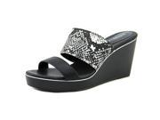 Style Co Laineyy Women US 8 Black Wedge Sandal