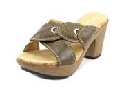 Naturalizer Denton Women US 7.5 Green Slides Sandal