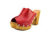 Charles David Cari Women US 6.5 Red Platform Sandal