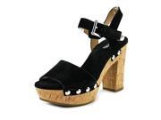 Michael Michael Kors Hayden Women US 7 Black Platform Sandal