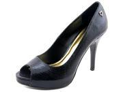 Thalia Sodi Cereza Women US 10 Black Peep Toe Platform Heel