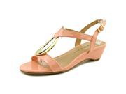 Karen Scott Carmeyy Women US 6.5 Pink Wedge Sandal