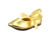Kid s Dream BS004 Youth US 11 Gold Ballet Flats