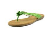Aerosoles Branchlet Women US 7.5 Green Flip Flop Sandal
