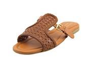 Cole Haan Elettra Women US 6.5 Tan Slides Sandal