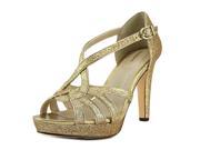 Style Co Salinaa Women US 6.5 Gold Platform Heel