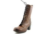 Frye Kendall Lace Up Women US 10 Brown Mid Calf Boot