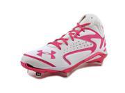 Under Armour Team Yard V Mid St Men US 11.5 Pink Cleats