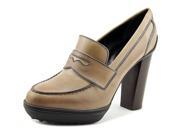 Tod s N.Progetto T.100 Mocassino Women US 5.5 Gray Heels EU 35.5