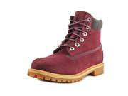 Timberland 6 Inch Prem Youth US 7 Burgundy Boot