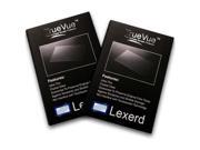 Lexerd Casio G zOne Commando TrueVue Anti glare Cell Phone Screen Protector Dual Pack Bundle