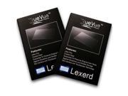 Lexerd Alpine IVA C800 TrueVue Anti glare In Dash Screen Protector Dual Pack Bundle