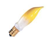 Bulbrite 404317 7.5CFFY 15 3 CA5 Decor Light Bulb