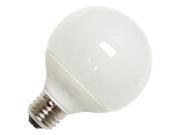 TCP 05376 2G2514 14W 27K 8M G25 DECO Globe Screw Base Compact Fluorescent Light Bulb