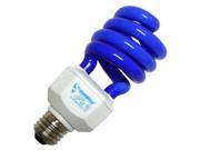 Sunlite 05511 SL24 B 24W BLUE SWIRL Twist Medium Screw Base Compact Fluorescent Light Bulb