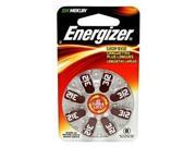 Energizer Eveready 10283 AZ312DP 1.4 volt Zinc Air Zero Mercury Hearing Aid Battery 8 Pack AZ312DP 8