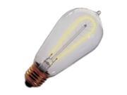 Bulbrite Industries Nostalgic Edison 40W 120-Volt Incandescent Light Bulb I (Set of 4)