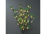 Light Garden 01899 20 Leaf Willow Electric Lighted Branch 60 Clear Lights