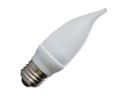 GE 64047 LED2DCAM F Candle LED Light Bulb