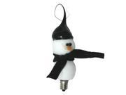 Vickie Jean s Creations 01412015 Snowman Stacker w Body Soft Tipped Silicone Candelabra Screw Base Light Bulb